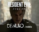 Se muestra el estandarte de la protección Denuvo de Resident Evil Requiem