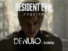 Se muestra el estandarte de la protección Denuvo de Resident Evil Requiem