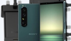 É provável que um carregador incluído se torne uma coisa do passado para os telefones Xperia 1 da Sony. (Fonte de imagem: @OnLeaks/Sony - editado)