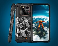 El Xever 7 Pro tiene un diseño de camuflaje opcional en la parte trasera (Fuente de la imagen: GSMArena)