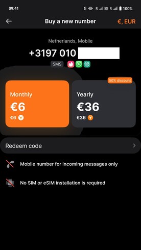 Cuestan 3 ó 6 euros al mes.