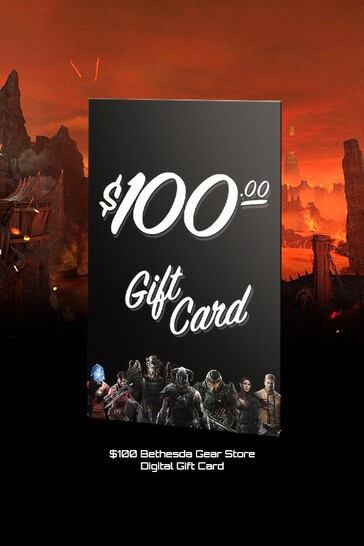 100 dólares de crédito en la tienda de Bethesda (imagen vía Bethesda)