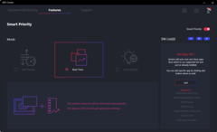 Configuración de la prioridad de la aplicación