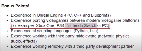 Post de 2019 con "Nintendo Switch". (Fuente de la imagen: vía Doctre81)