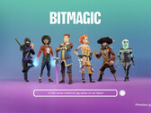 La plataforma de juegos generativos con IA de Bitmagic acepta singups para las pruebas alfa cerradas. (Fuente: Bitmagic)