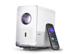 El cubo Aurzen Eazze D1R se entrega con un mando a distancia Roku TV. (Fuente de la imagen: Aurzen)