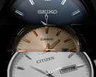 Logotipos de Casio, Seiko y Citizen