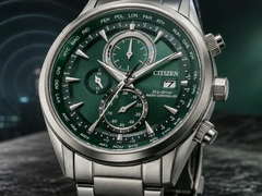 El nuevo cronógrafo con hora mundial AT8260-85X de Citizen