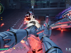 En Deadzone: Rogue, los jugadores luchan a través de salas generadas proceduralmente y consiguen mejoras elementales. En la imagen, una captura de pantalla del juego. (Fuente de la imagen: Steam)