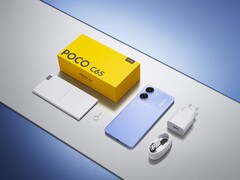 El POCO C65 viene en tres opciones de color, incluido el morado, en la imagen. (Fuente de la imagen: Xiaomi)