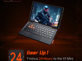 El ONEXPLAYER X1 Mini puede utilizarse como un gran dispositivo portátil para juegos o como un miniportátil. (Fuente de la imagen: One-Netbook)
