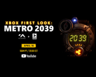 Un póster que anuncia la fecha de presentación de Metro 2039