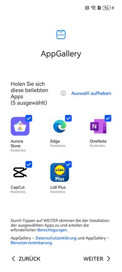 Huawei Pura 80 Ultra: Galería de aplicaciones