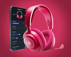 La Arctis Nova 7 Gen 2 está disponible en blanco, negro y rosa (Fuente de la imagen: SteelSeries, editado)