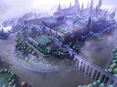 Captura de pantalla del juego «Two Point Campus»