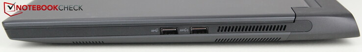 Derecha: 2x USB-A 3.2 Gen 1 (1x de ellos con Powershare)