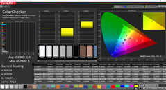 CalMAN - ColorChecker (calibrado)