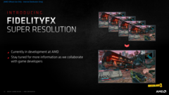La &quot;Superresolución para juegos&quot; de AMD podría ofrecer a los jugadores de Radeon una alternativa para aliviar el golpe de activar el trazado de rayos (Fuente de la imagen: AMD)