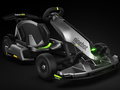 El Gokart Pro Xiaomi Ninebot Número 9 puede ser plegado para que quepa en el maletero de un coche. (Fuente de la imagen: Xiaomi)
