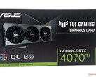 Asus TUF Gaming GeForce RTX 4070 Ti varejo por US$850. (Fonte: Notebookcheck)