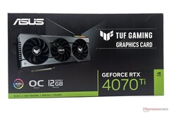 Asus TUF Gaming GeForce RTX 4070 Ti se vende por 850 dólares (Fuente: Notebookcheck)
