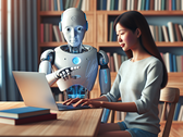 ¿Puede la IA ayudar a los humanos a crear mejores contenidos? (Fuente: NBC vía DallE 3)