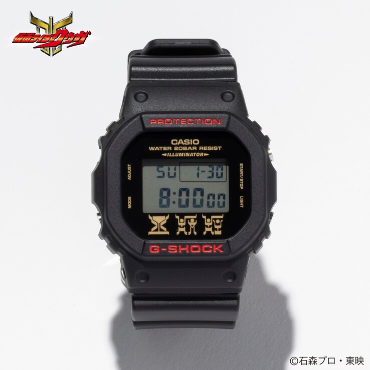 El reloj Casio G-Shock x Kamen Rider Kuuga DW-5600X. (Fuente de la imagen: Artimation)