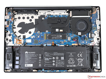 Construcción interna del MateBook D 16