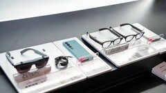Las gafas de Meizu junto a más de su tecnología inteligente. (Fuente de la imagen: Meizu)