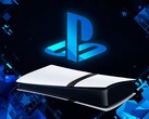 Banner de la consola PS5 Pro con el logotipo de PlayStation visible