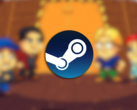 Puzzle Chambers es un juego indie de puzles lanzado en 2017. En la imagen: la imagen de la portada del juego con el logotipo de Steam superpuesto (Fuente de la imagen: Steam)
