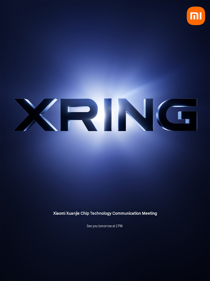 Imagen promocional del próximo evento en directo de Xiaomi Xring