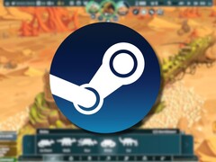 Una imagen que muestra el juego The Wandering Village y el logotipo de Steam. (Fuente de la imagen: Steam)