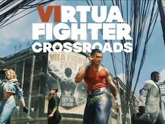 Portada promocional de Virtua Fighter Crossroads