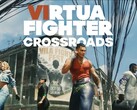 Portada promocional de Virtua Fighter Crossroads