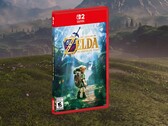 Se muestra la portada metalizada de Zelda: Ocarina of Time para Switch 2