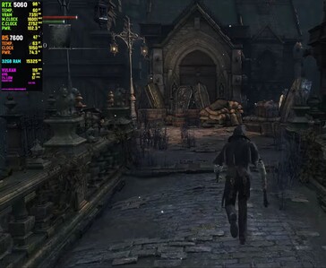 «Bloodborne» se ejecuta en el emulador shadPS4 a más de 100 FPS en un GeForce con una RTX 5060 y un Ryzen 5 7600