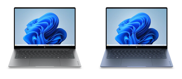El último portátil de HP con procesador Core 7 350 está disponible en acabados Smoke Silver y Starlit Blue.