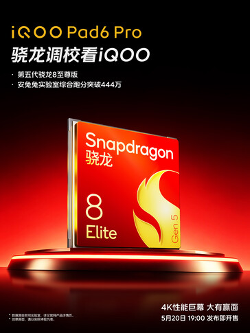La Pad 6 Pro utiliza el chipset insignia Snapdragon.