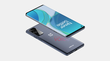 OnePlus 9 Pro CAD render - 2. (Fuente de la imagen: OnLeaks on Voice)