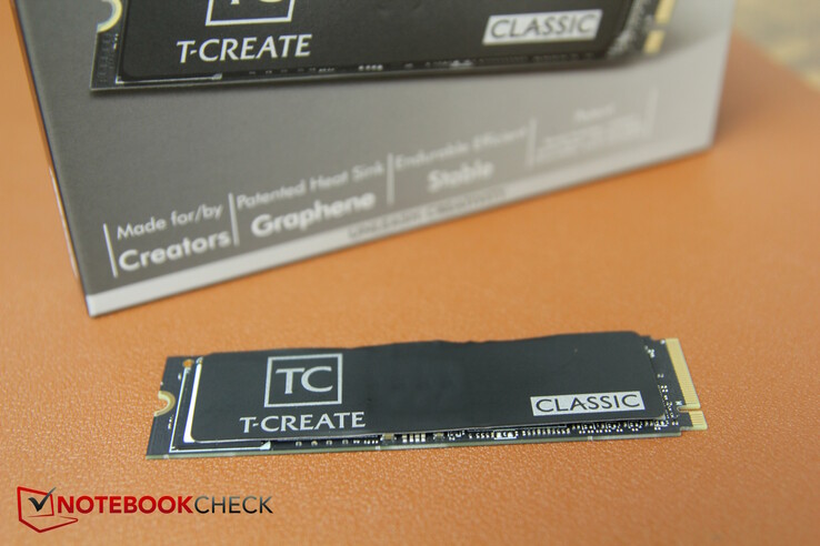 Reseña de la unidad SSD TeamGroup T-Create Classic PCIe Gen 4