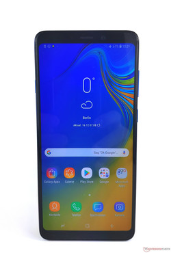 Review: Samsung Galaxy A9 2018. Dispositivo de prueba cortesía de notebooksbilliger.de.