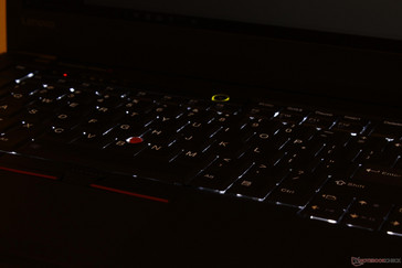dos niveles de brillo de teclado