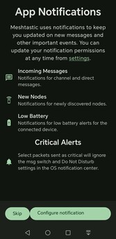 Las notificaciones pueden recibirse en un smartphone
