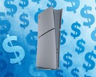 Se muestra la consola PS5 del 30.º aniversario con signos de dólar