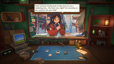 En la imagen: una captura de pantalla del juego «ReStory: Chill Electronics Repairs».