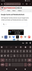 Reseña del teclado del Sony Xperia 1 VIII