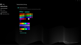 Iluminación de teclas RGB