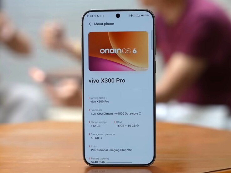 El Vivo X300 Pro europeo tiene una batería más pequeña de 5.440 mAh, mientras que los clientes chinos obtienen 6.510 mAh
