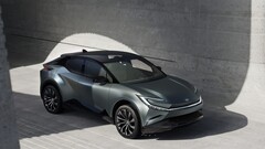 El Toyota bZ Compact SUV Concept cuenta con una gran pantalla de infoentretenimiento. (Fuente de la imagen: Toyota)